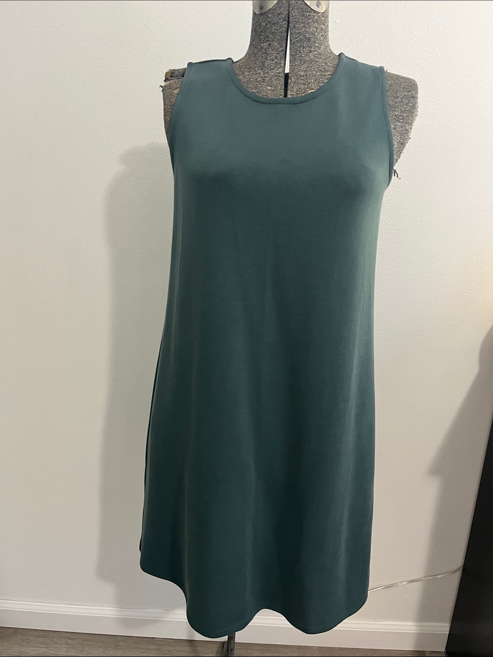 Maurices Sleeveless Shift Dress in Deep Teal